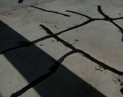 西寧小區(qū)樓頂裂縫修補案例